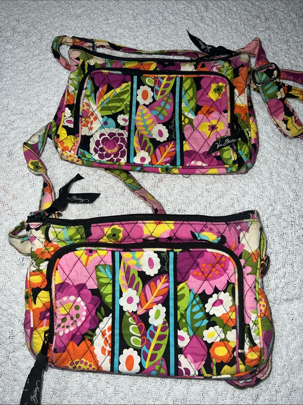 Vera Bradley Quilted Floral Crossbody Duo - See Description